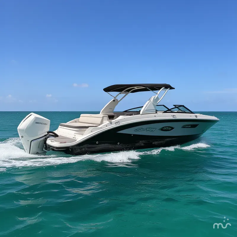 Slide: The Image of Sea Ray SDX 270 Outboard 2020 - 0