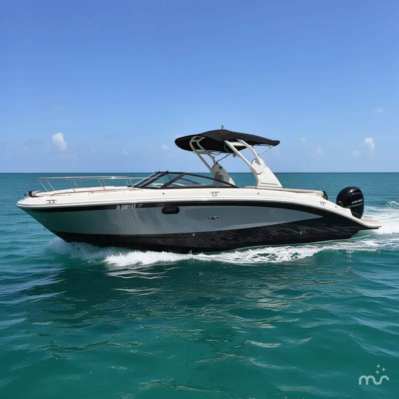 Slide: The Image of Sea Ray SDX 270 Outboard 2020 - 1
