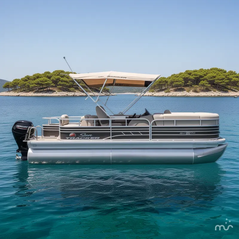 Slide: The Image of Sun Tracker SportFish 20 DLX 2023 - 2