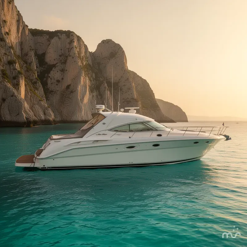 Slide: The Image of Sea Ray 450 Sundancer 1997 - 2