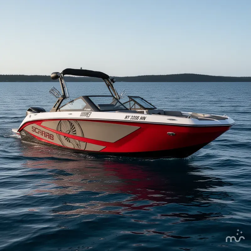 Slide: The Image of Scarab 235 LX Wake 2025 - 0