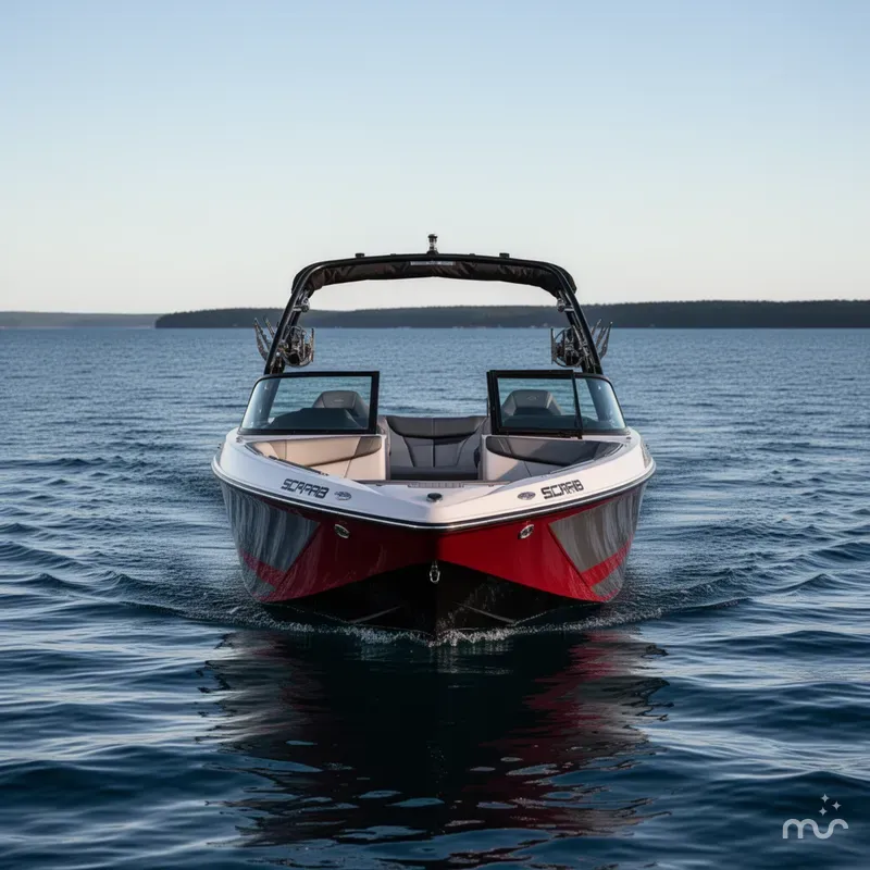 Slide: The Image of Scarab 235 LX Wake 2025 - 3