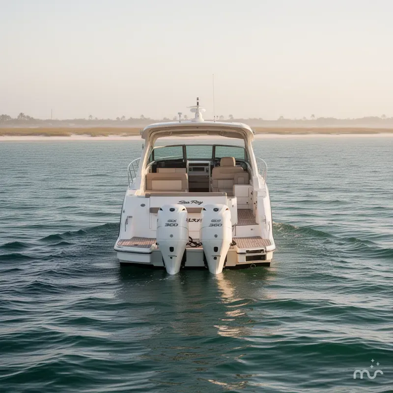 Slide: The Image of Sea Ray SLX 350 Outboard 2023 - 2