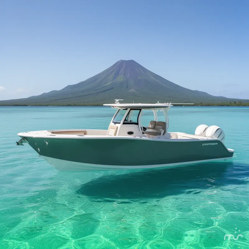 Slide: The Image of Sportsman Open 302 Center Console 2025 - 2