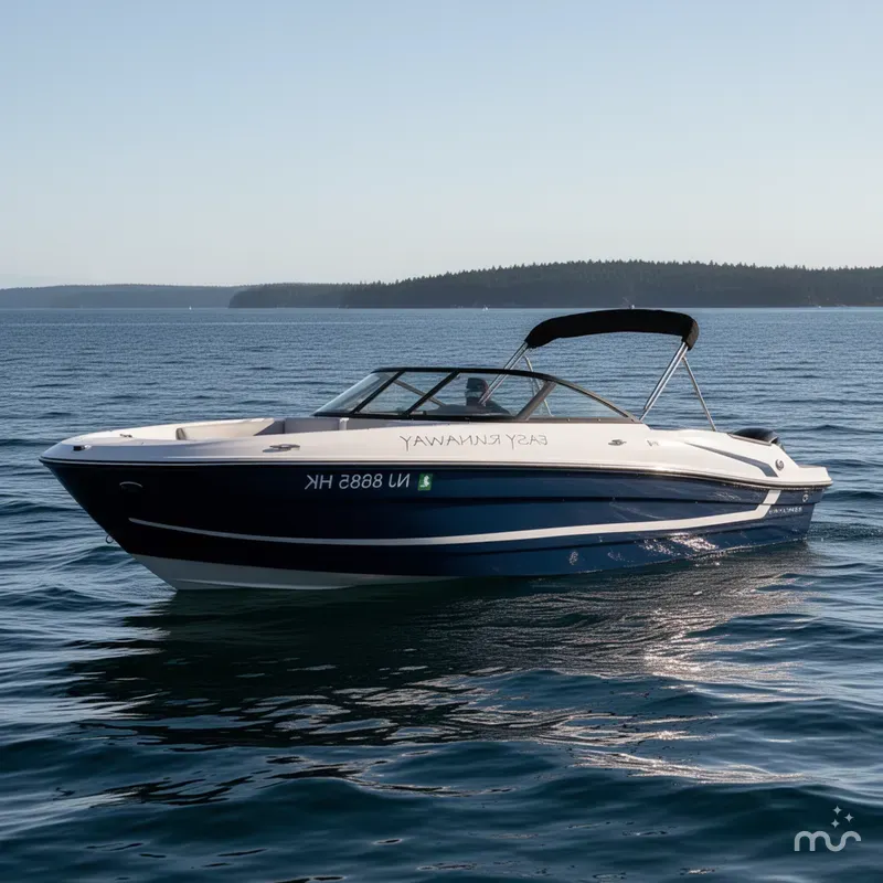 Slide: The Image of Bayliner VR4 Bowrider OB 2020 - 2
