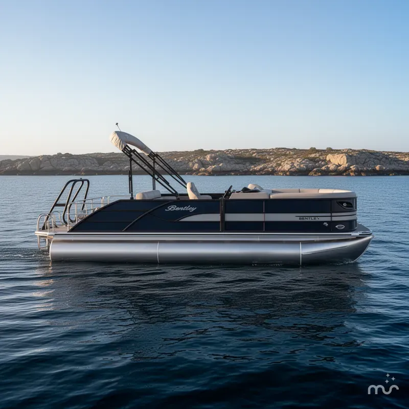 Slide: The Image of Bentley Pontoons Legacy 223 Swingback 2026 - 2