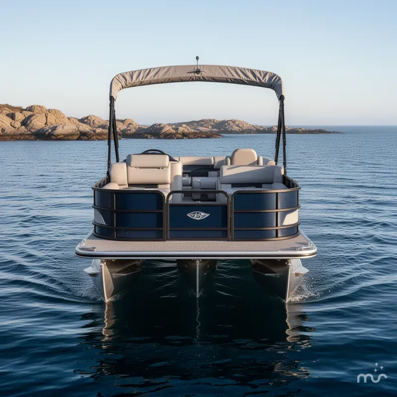 Slide: The Image of Bentley Pontoons Legacy 223 Swingback 2026 - 3