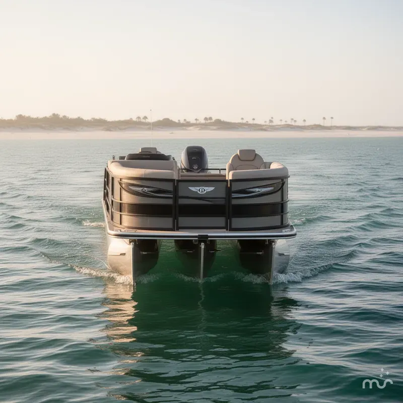 Slide: The Image of Bentley Pontoons Legacy 223 Swingback 2025 - 1