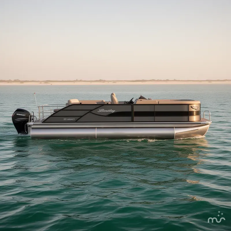 Slide: The Image of Bentley Pontoons Legacy 223 Swingback 2025 - 0