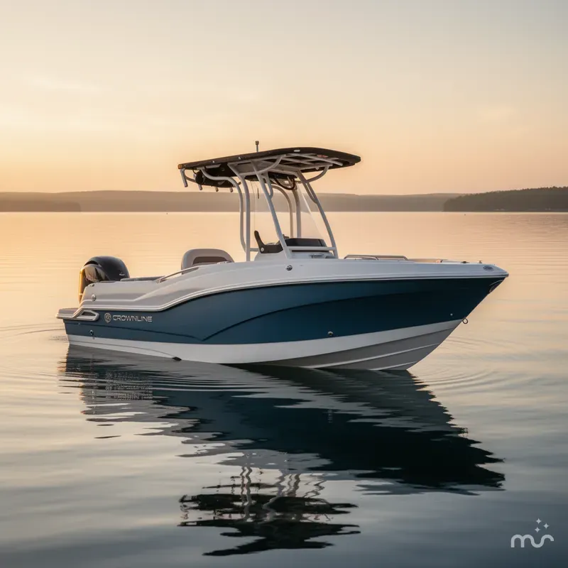 Slide: The Image of Crownline Boats 210 CC Finseeker 2025 - 0