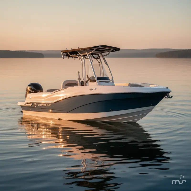 Slide: The Image of Crownline Boats 210 CC Finseeker 2025 - 2