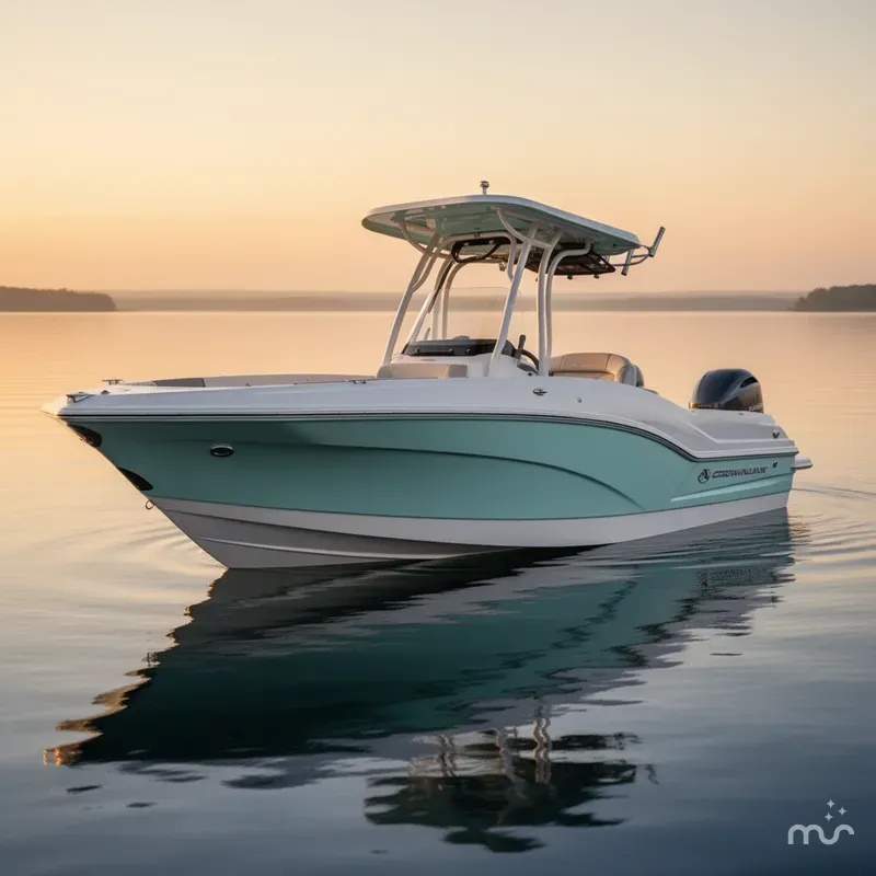 Slide: The Image of Crownline Boats Finseeker 230CC 2025 - 1