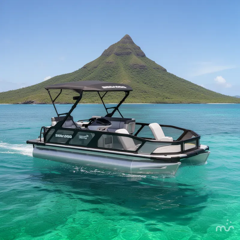 The Image of Sea-Doo Switch® 19 - 170 Hp Galvanized 2024 - 0