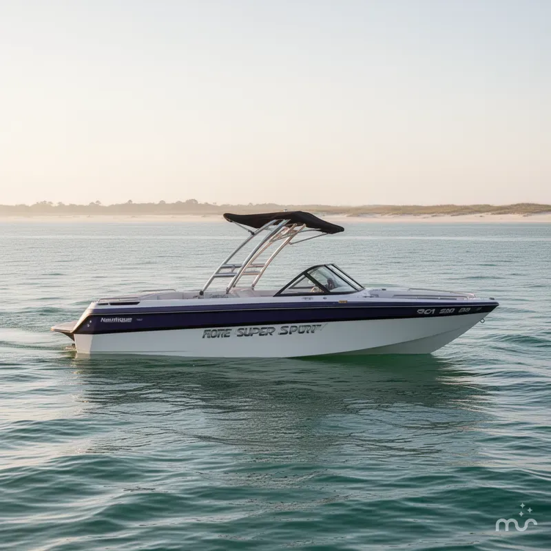Slide: The Image of Nautique Super Sport 210 1996 - 0
