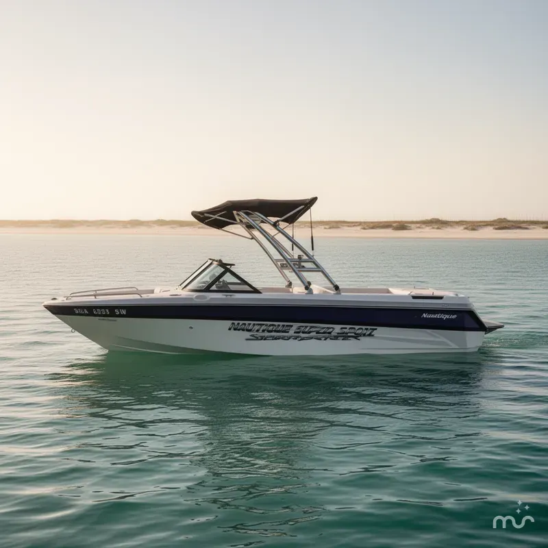 Slide: The Image of Nautique Super Sport 210 1996 - 1