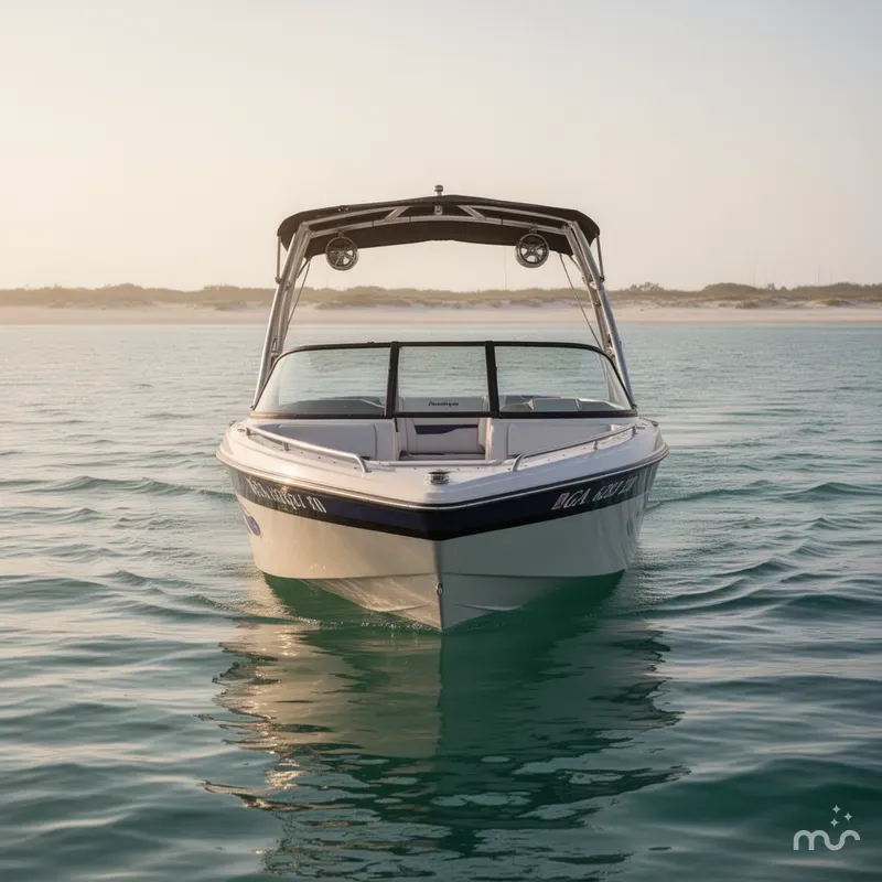Slide: The Image of Nautique Super Sport 210 1996 - 3