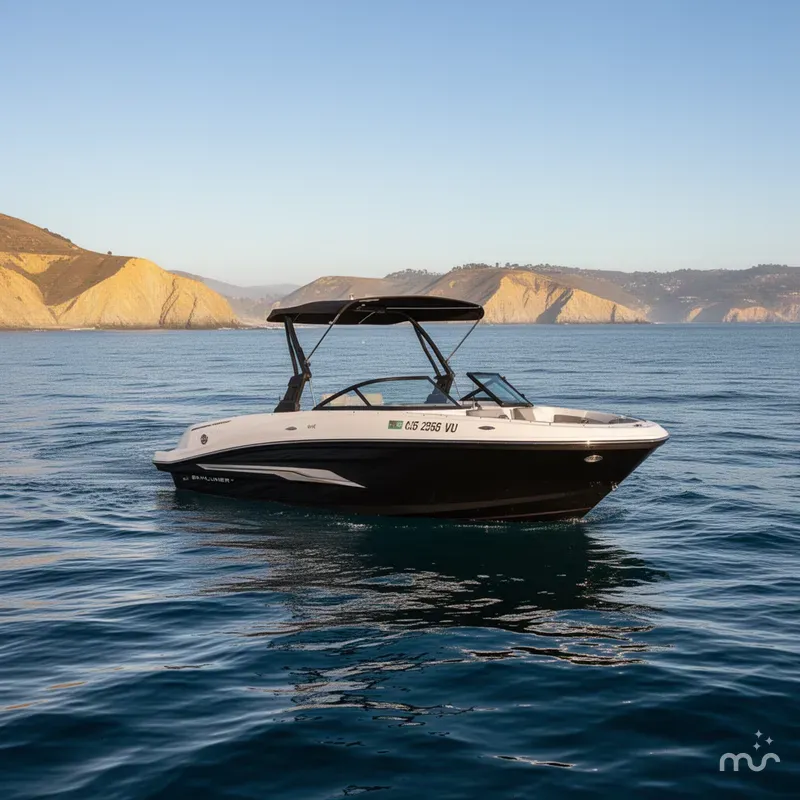 Slide: The Image of Bayliner VR6 Bowrider w/ 4.5L Mercury 250HP! 2021 - 4