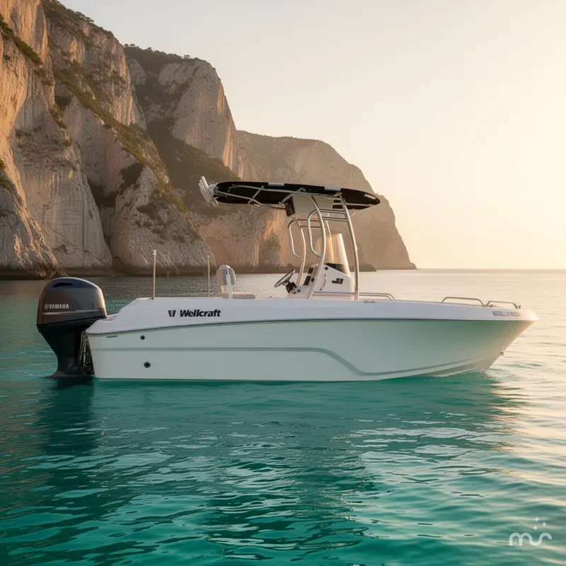 Slide: The Image of Wellcraft 202 Fisherman 2021 - 2