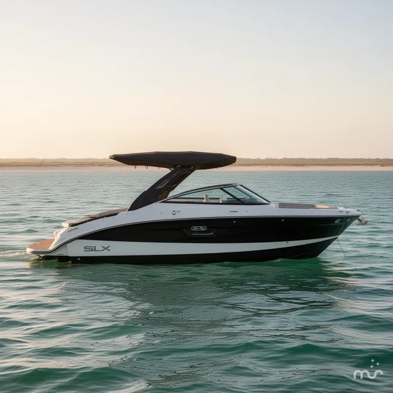 Slide: The Image of Sea Ray SLX 260 Surf 2024 - 2