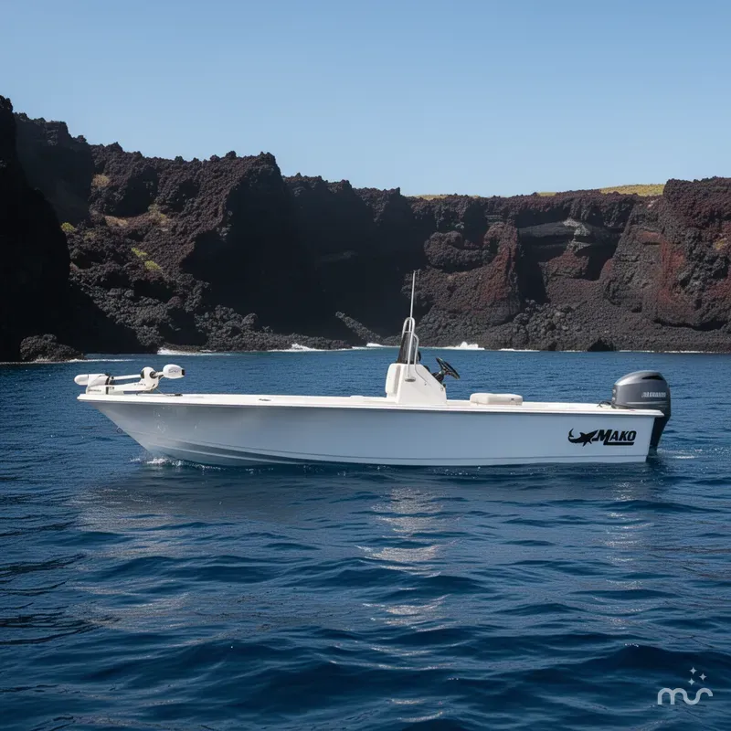 Slide: The Image of Mako 18 Pro Skiff 2026 - 2