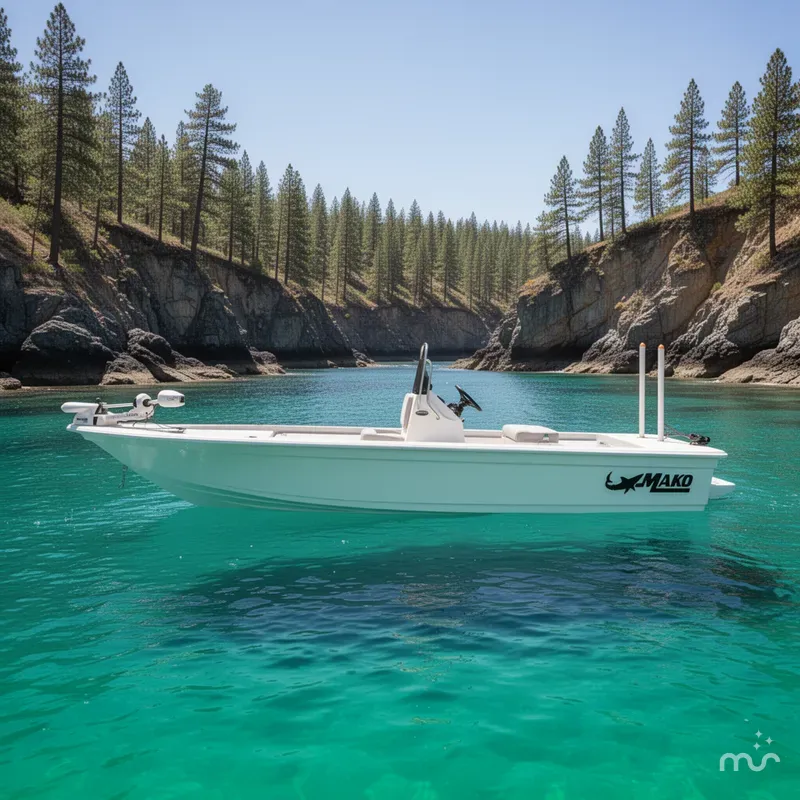 Slide: The Image of Mako 18 Pro Skiff 2026 - 2
