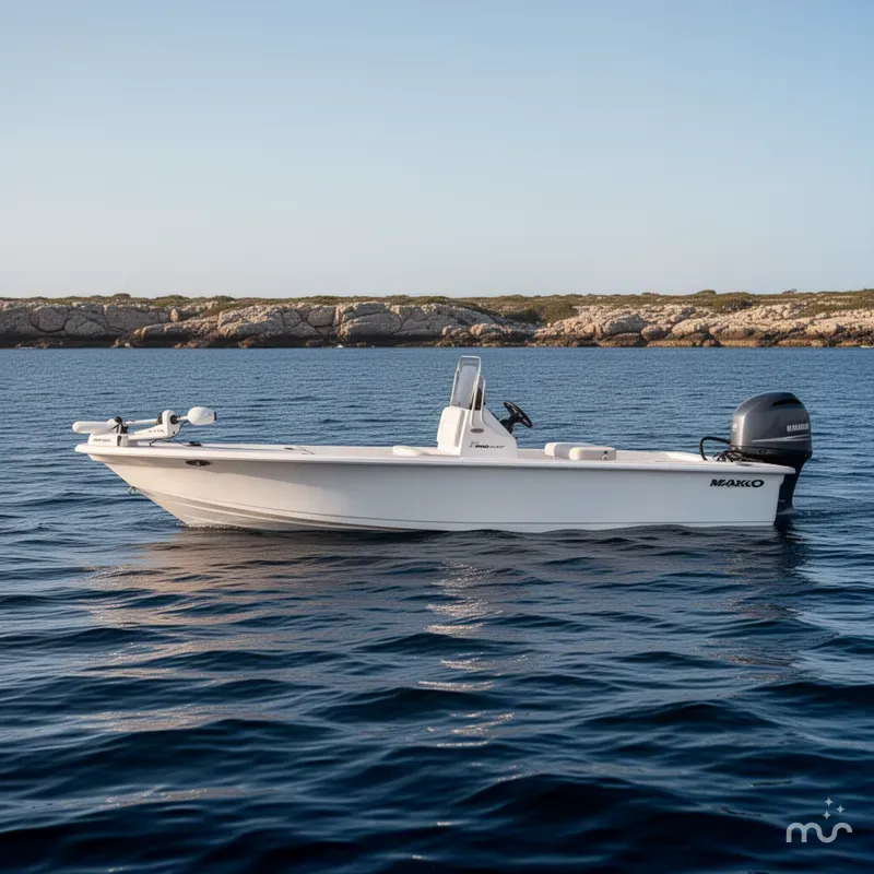 Slide: The Image of Mako 18 Pro Skiff 2026 - 2