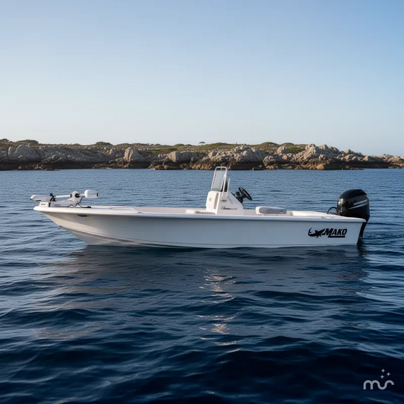 Slide: The Image of Mako 18 Pro Skiff 2026 - 2
