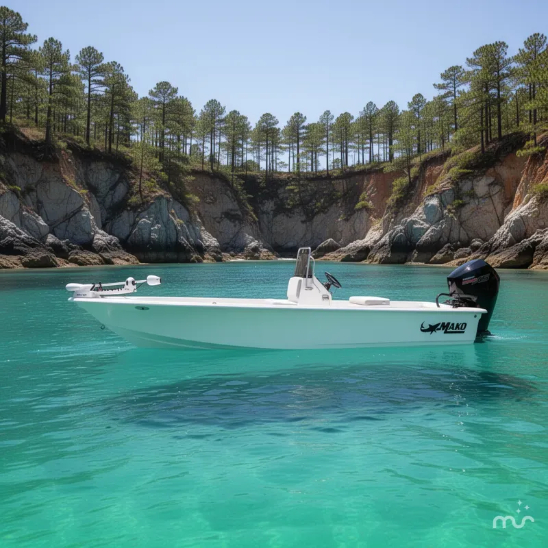 Slide: The Image of Mako 18 Pro Skiff 2026 - 2
