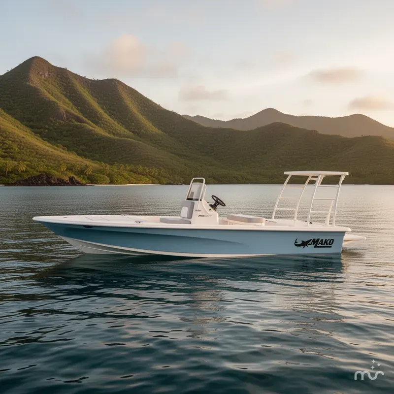 Slide: The Image of Mako 18 Pro Skiff 2026 - 2