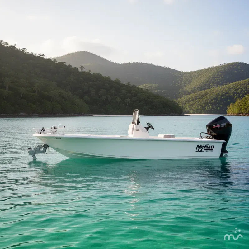 Slide: The Image of Mako 18 Pro Skiff 2026 - 2