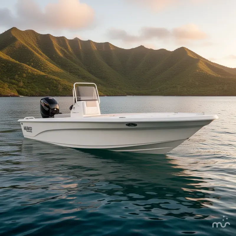 Slide: The Image of Mako 18 Pro Skiff 2026 - 2