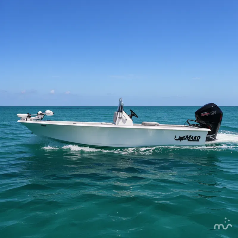 Slide: The Image of Mako 18 Pro Skiff 2026 - 2
