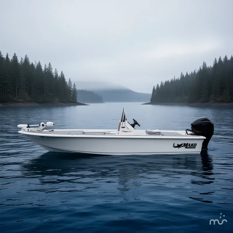 Slide: The Image of Mako 18 Pro Skiff 2026 - 2