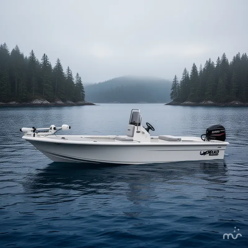 Slide: The Image of Mako 18 Pro Skiff 2026 - 2