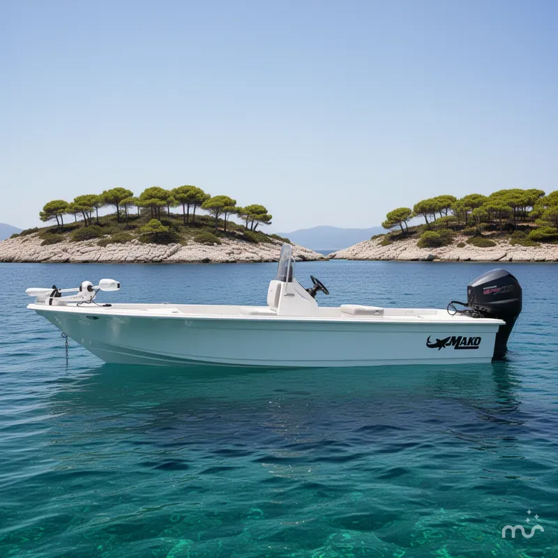 Slide: The Image of Mako 18 Pro Skiff 2026 - 2