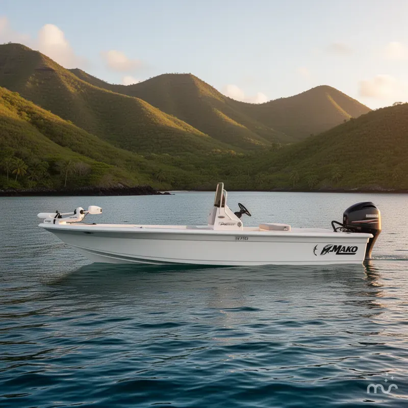Slide: The Image of Mako 18 Pro Skiff 2026 - 2