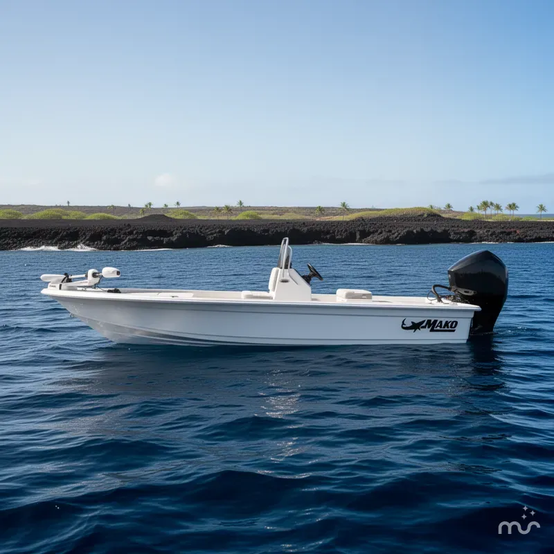 Slide: The Image of Mako 18 Pro Skiff 2026 - 2