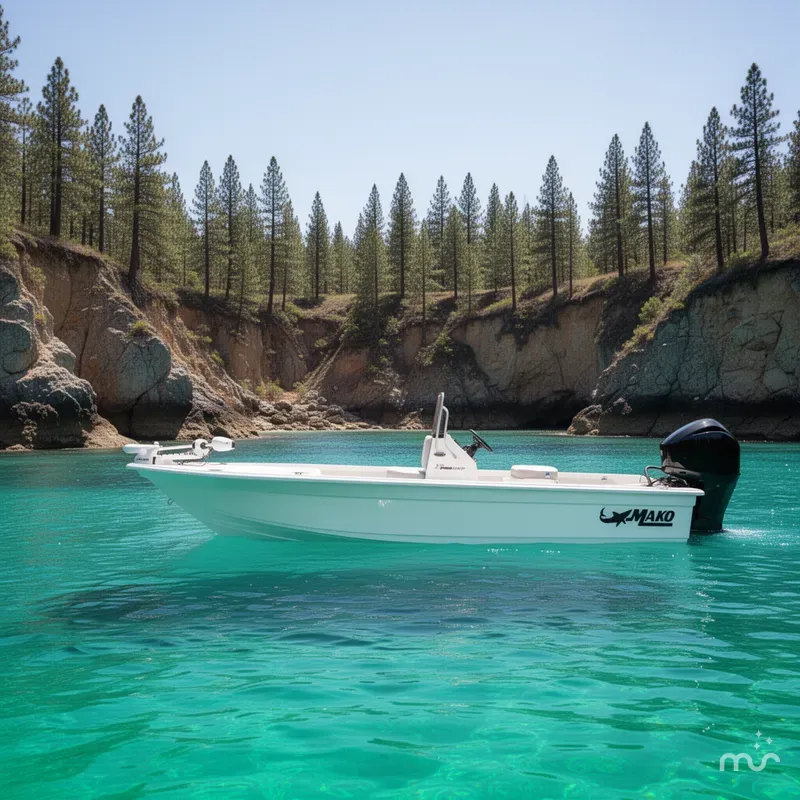 Slide: The Image of Mako 18 Pro Skiff 2026 - 2
