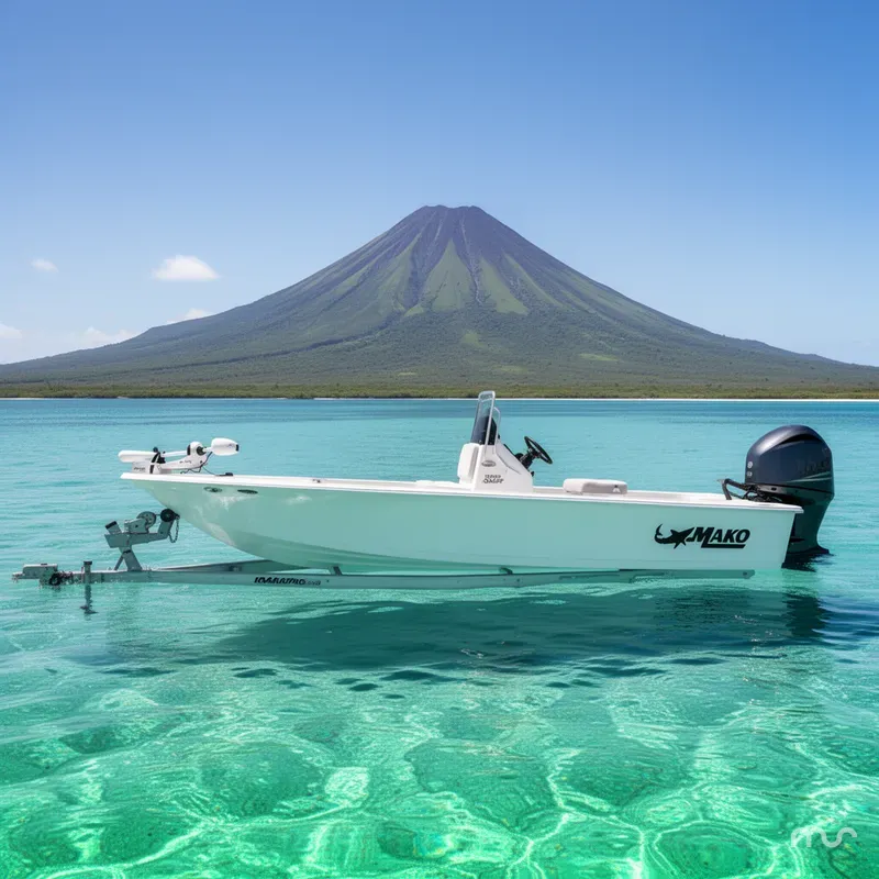 Slide: The Image of Mako 18 Pro Skiff 2026 - 2