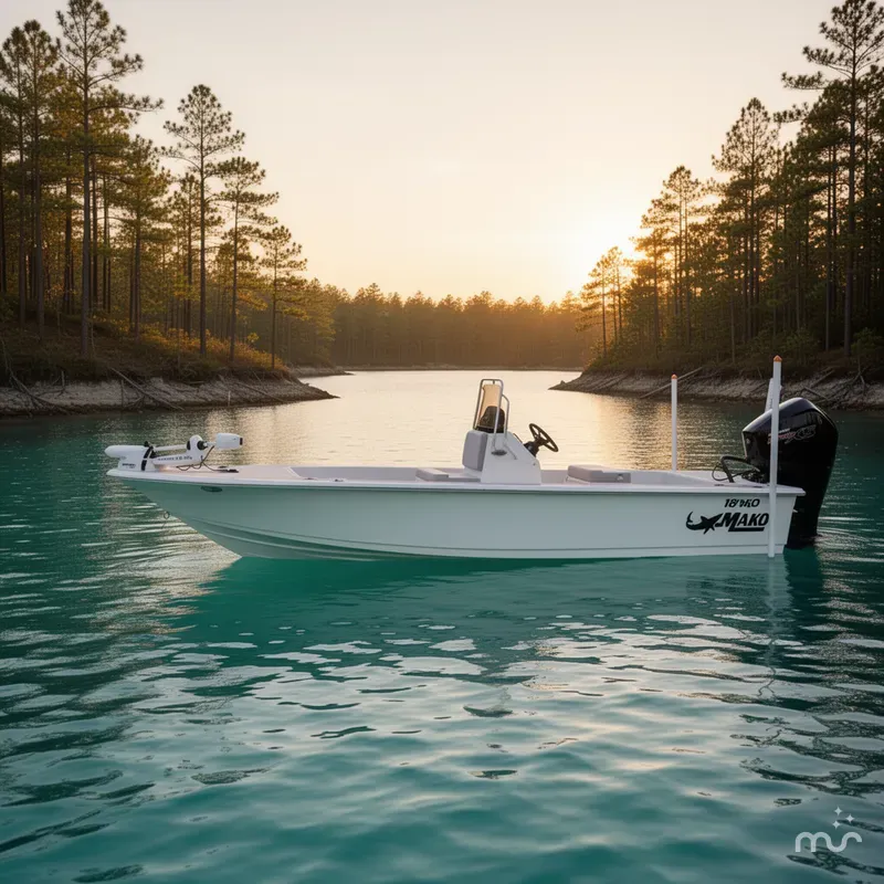 Slide: The Image of Mako 18 Pro Skiff 2026 - 2