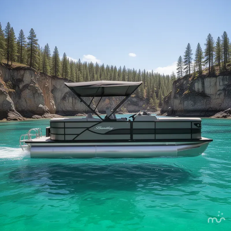 Slide: The Image of Bentley Pontoons Legacy 223 Navigator 2026 - 4