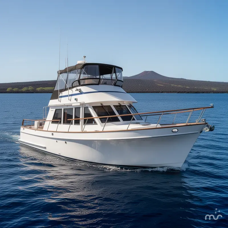 The Image of Ocean Alexander 38 Double Cabin 1986 - 0