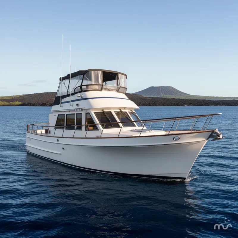 Slide: The Image of Ocean Alexander 38 Double Cabin 1986 - 2