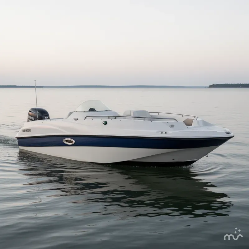 Slide: The Image of Four Winns Deck Boat 2000 - 0