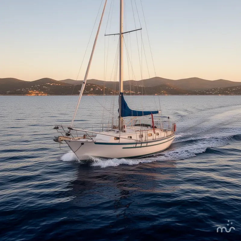 Slide: The Image of Pacific Seacraft 34 1993 - 1