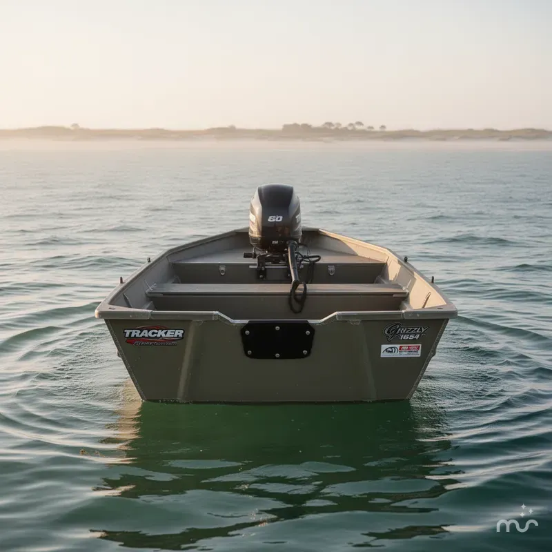 Slide: The Image of Tracker Grizzly 1654 T Sportsman 2026 - 2