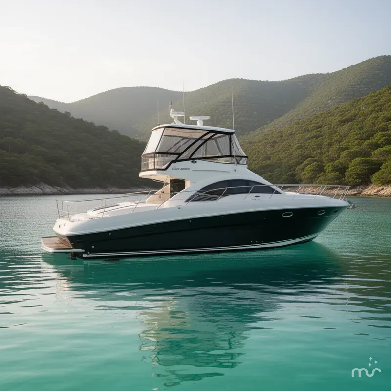 Slide: The Image of Sea Ray 47 Sedan Bridge 2008 - 2