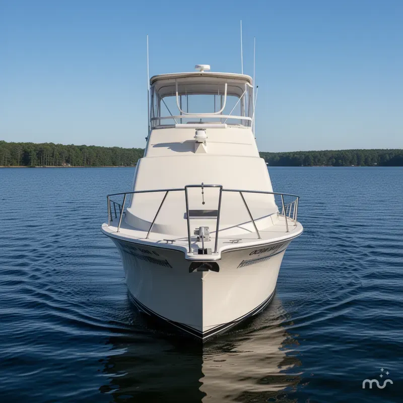 Slide: The Image of Ocean Yachts 35 Sport Sedan 1990 - 1
