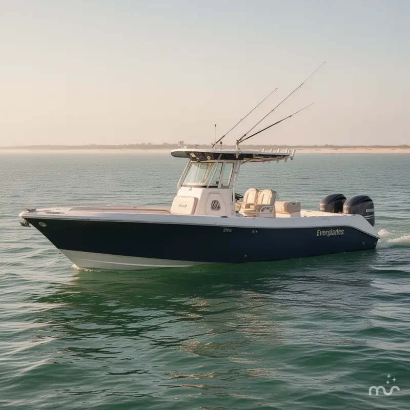 Slide: The Image of Everglades 290 Center Console 2008 - 2