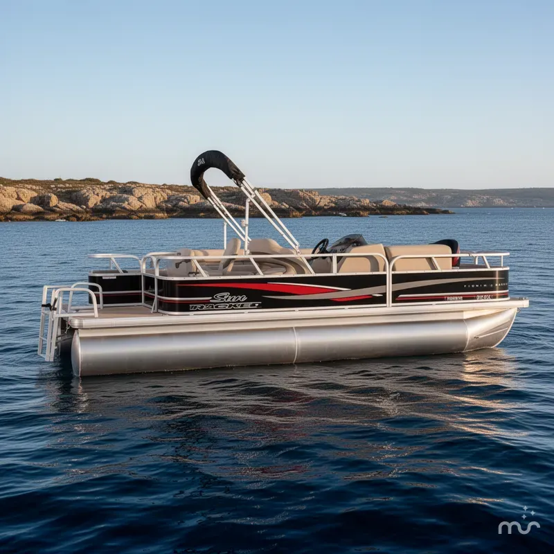 Slide: The Image of Sun Tracker Fishin' Barge 20 DLX 2014 - 2